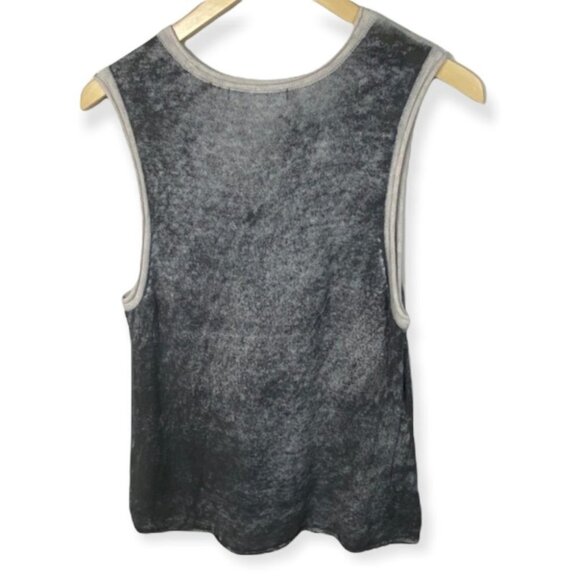 Revolve 27 Miles Malibu Karolina Muslce Tank Top Revolve Grey Tie Dye Size Small - Picture 4 of 9